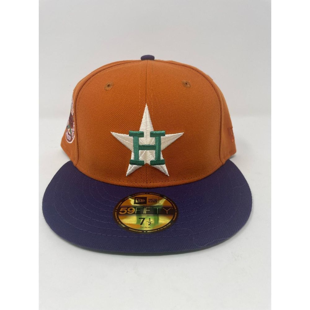 New Era Houston Astros Cactus Fruit 59FIFTY Hatclub Fitted‎ Hat 1968 All Star